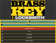 Tablet Screenshot of brasskeylocksmith.com